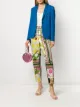 الصورة 2 من Moschino Pre-Owned بنطال مُفصل بطبعة تجريدية