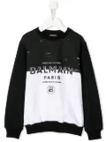 Balmain Kids Things Have to Change sweatshirt - Black