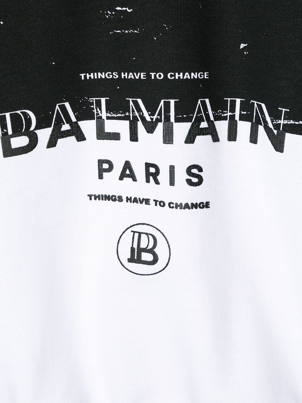 фото Balmain kids толстовка things have to change