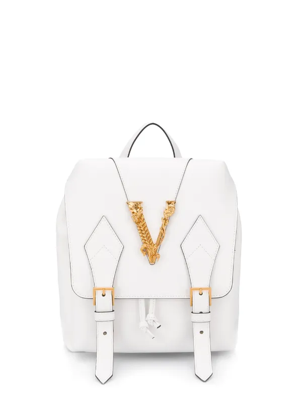 Versace backpack white Clearance