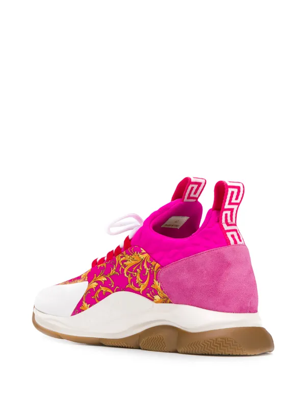 versace shoes pink