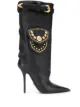 الصورة 1 من Versace بوت لمنتصف الساق 120 ملم