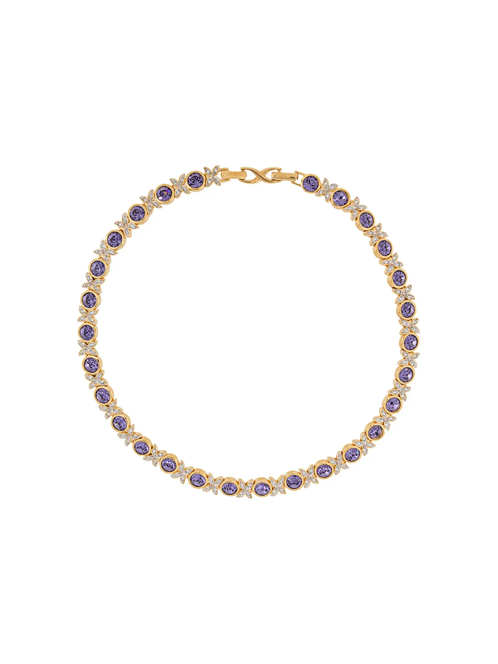 Susan Caplan Vintage 1990s D'Orlan ネックレス - ゴールドトーン Susan Caplan Vintage 1990s D'Orlan ネックレス - ゴールドトーン