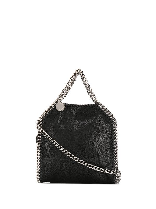 Shop Stella McCartney tiny Falabella tote with Express Delivery 