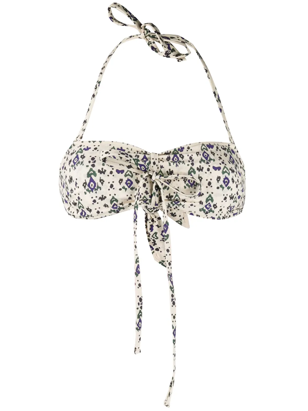 

Isabel Marant top de bikini con cuello halter - Neutro