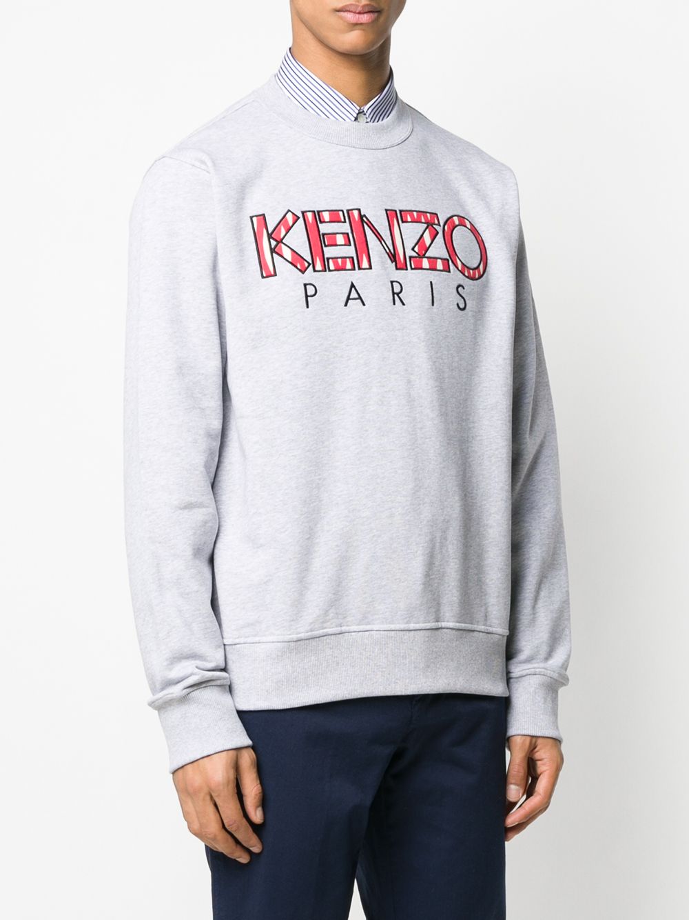 фото Kenzo толстовка с логотипом Kenzo Paris