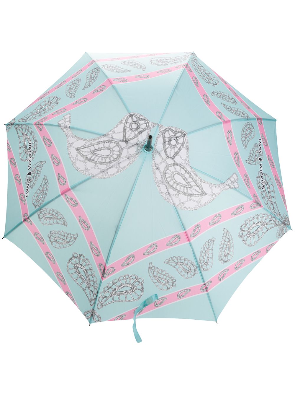 фото Natasha zinko bird-print logo umbrella