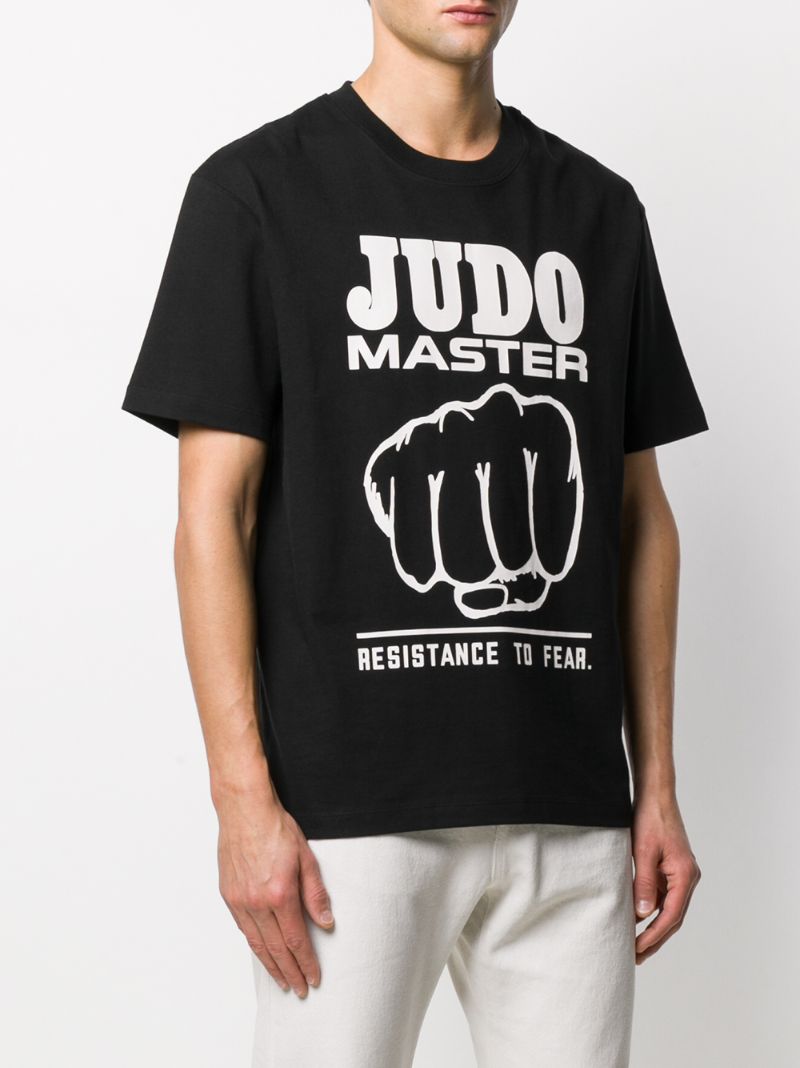 Shop Mcq By Alexander Mcqueen Judo Master T-shirt In Black