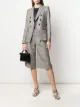 Image 2 of Veronica Beard high-rise checked culottes