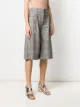 Veronica Beard high-rise checked culottes
