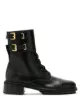 Image 1 of Sarah Chofakian Sarah leather combat boots