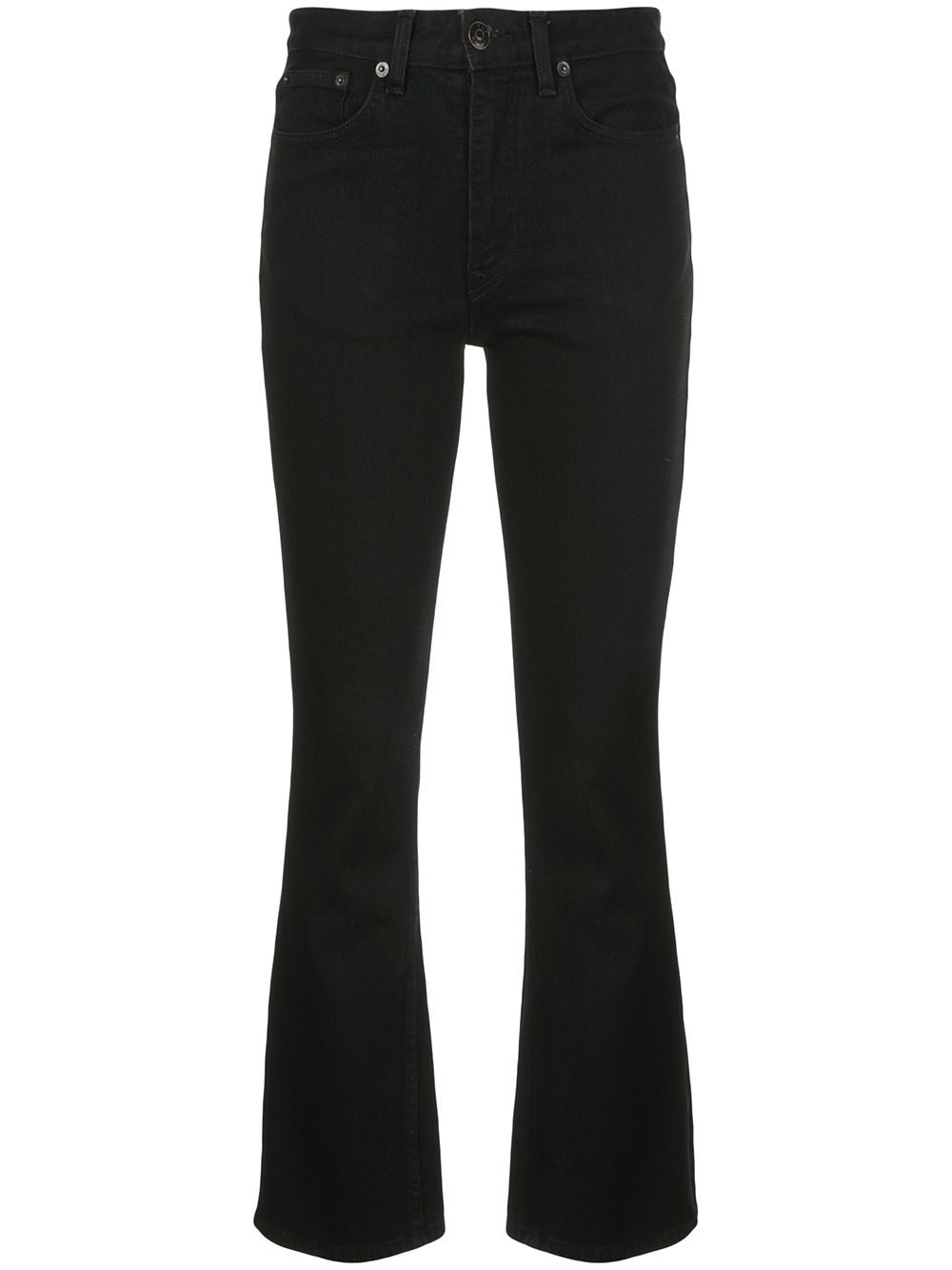 The Row Flared Crop Jeans In Black