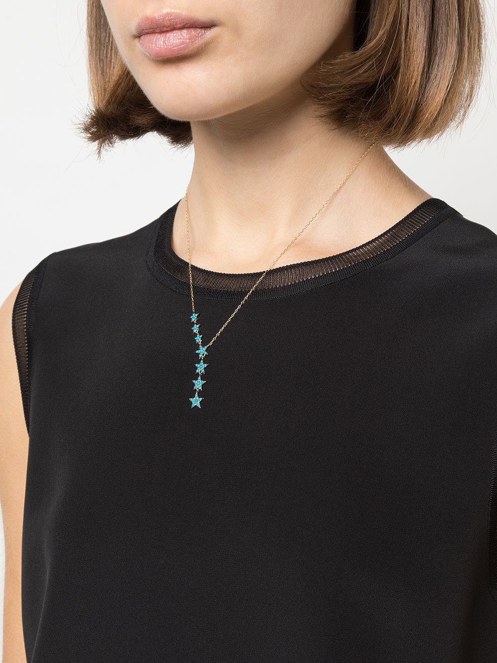 фото Hues star drop necklace