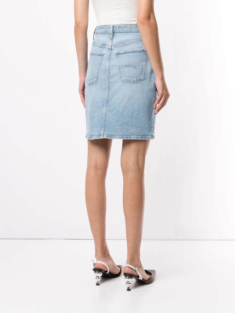 фото Nobody denim джинсовая юбка siren