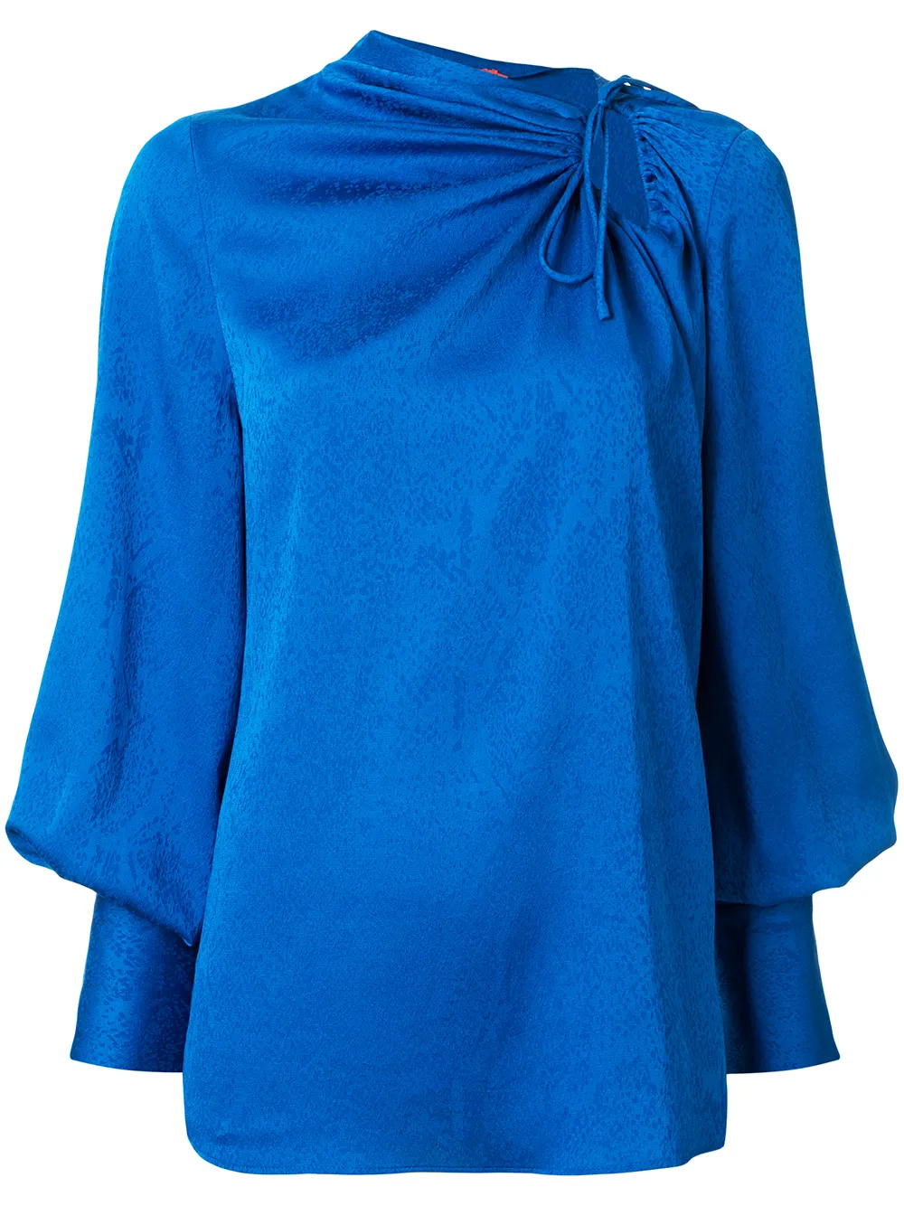 Manning Cartell Asymmetric Tie-neck Blouse In Blue