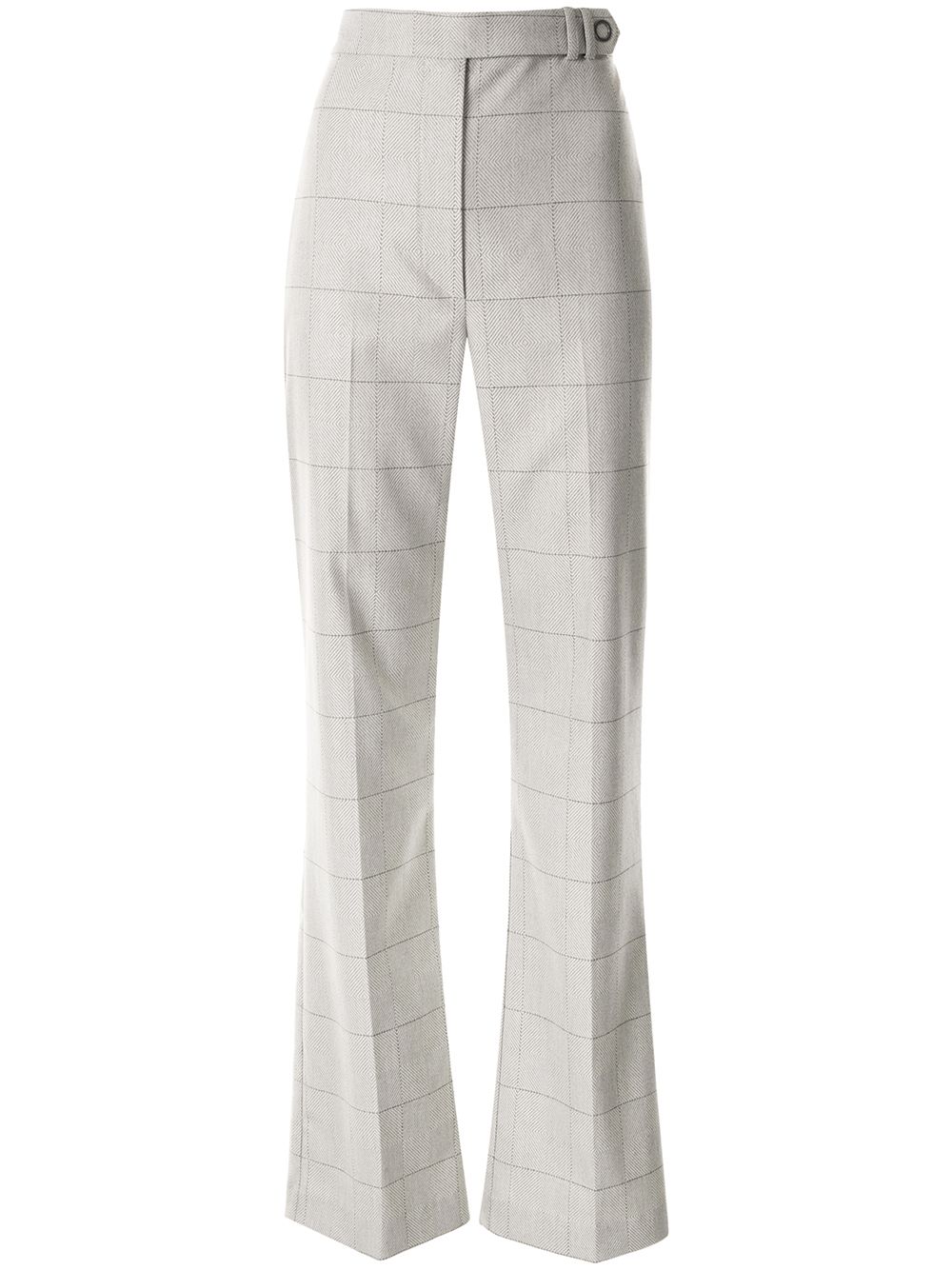 Manning Cartell Tailored Check Trousers In Grey