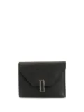 Valextra Iside pebbled wallet - Black