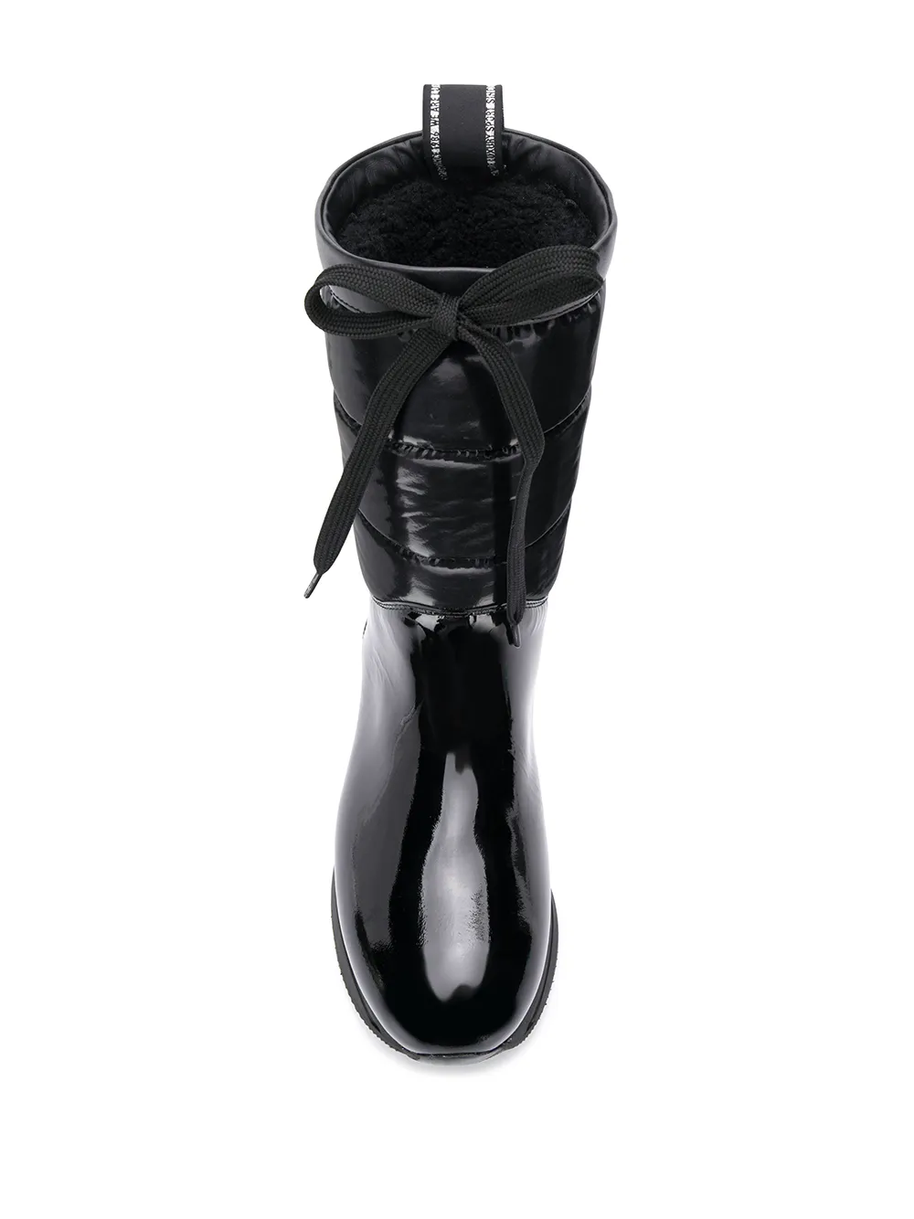 Hogan Restyling padded boots Black