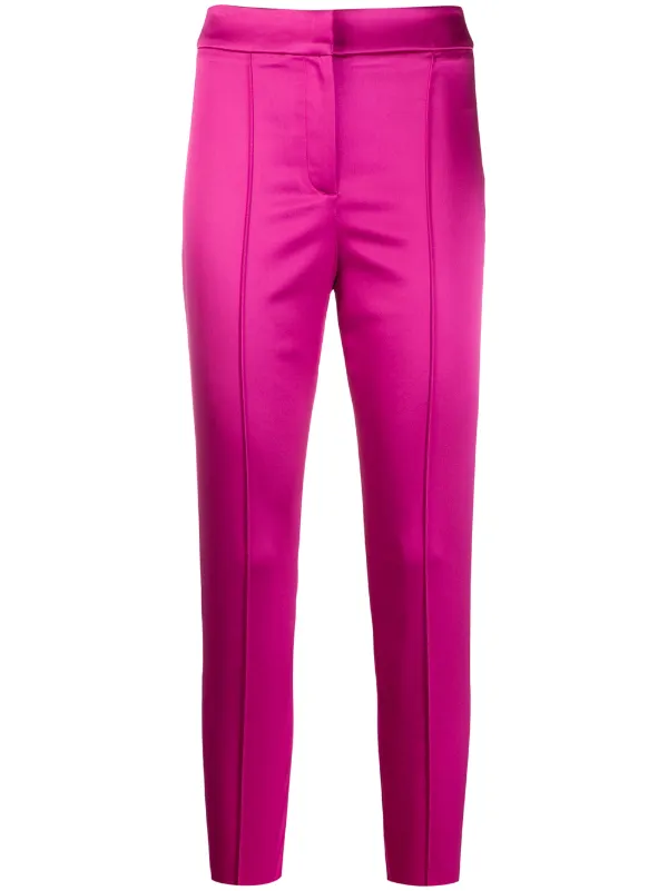 pink skinny trousers
