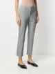 Theory pantalones de vestir a cuadros