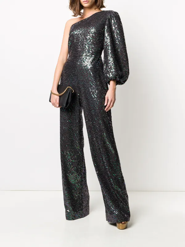 all in one sequin jumpsuit