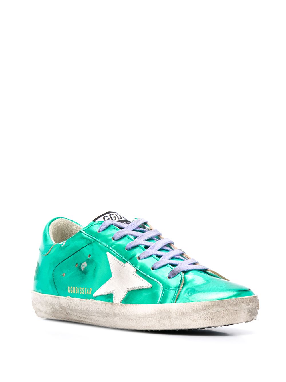 фото Golden goose superstar low top sneakers