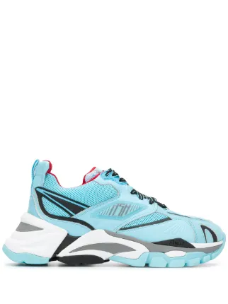 chunky mesh sneakers