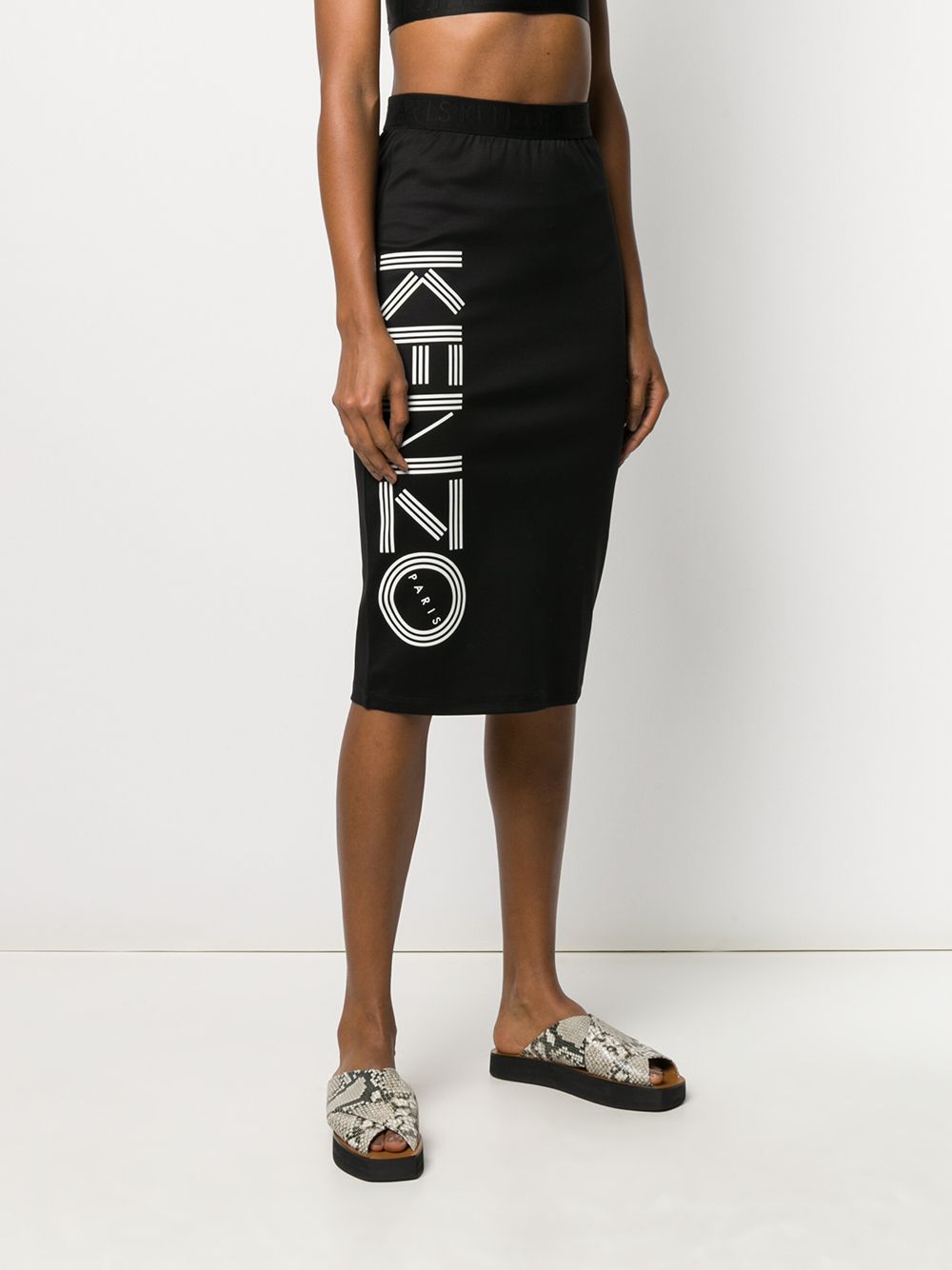 фото Kenzo юбка с логотипом