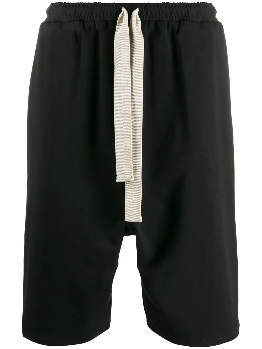 Alchemy Mid-rise Track Shorts In Black