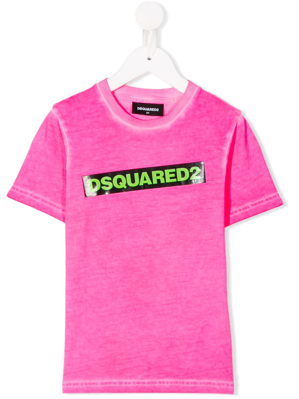 фото Dsquared2 kids футболка с логотипом