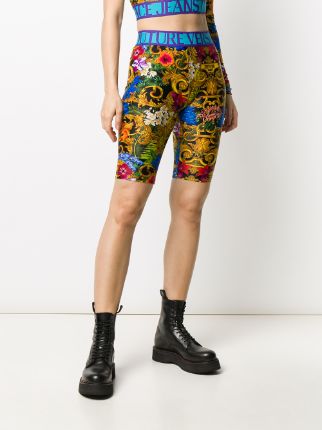 jungle print shorts展示图