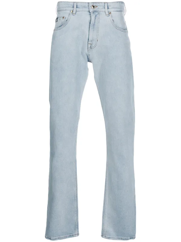 versace straight leg jeans