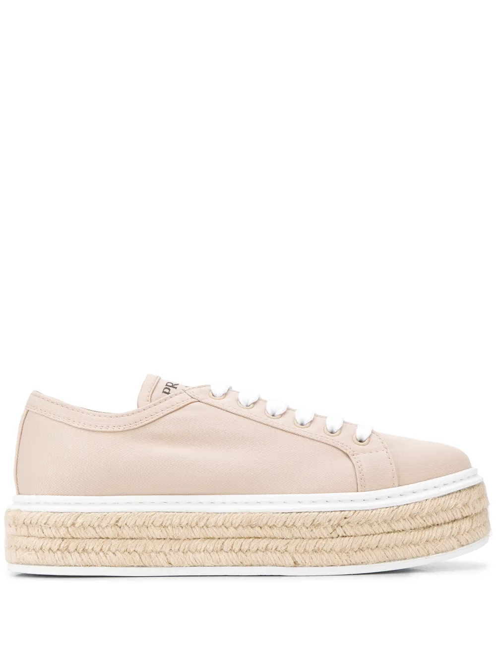 lace up espadrille sneakers