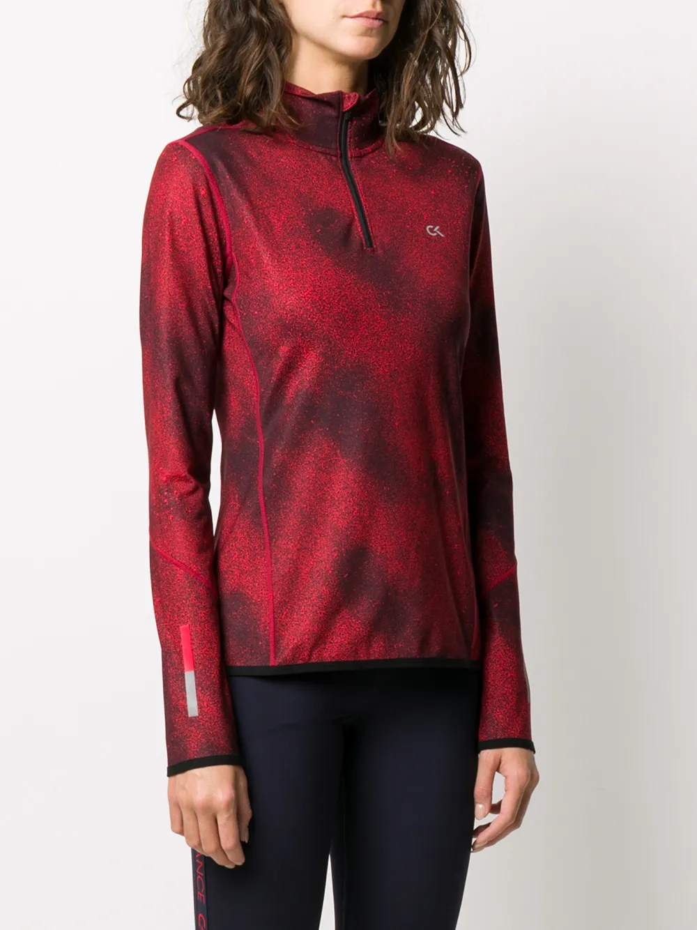 Calvin Klein Sportjack met logoprint Zwart