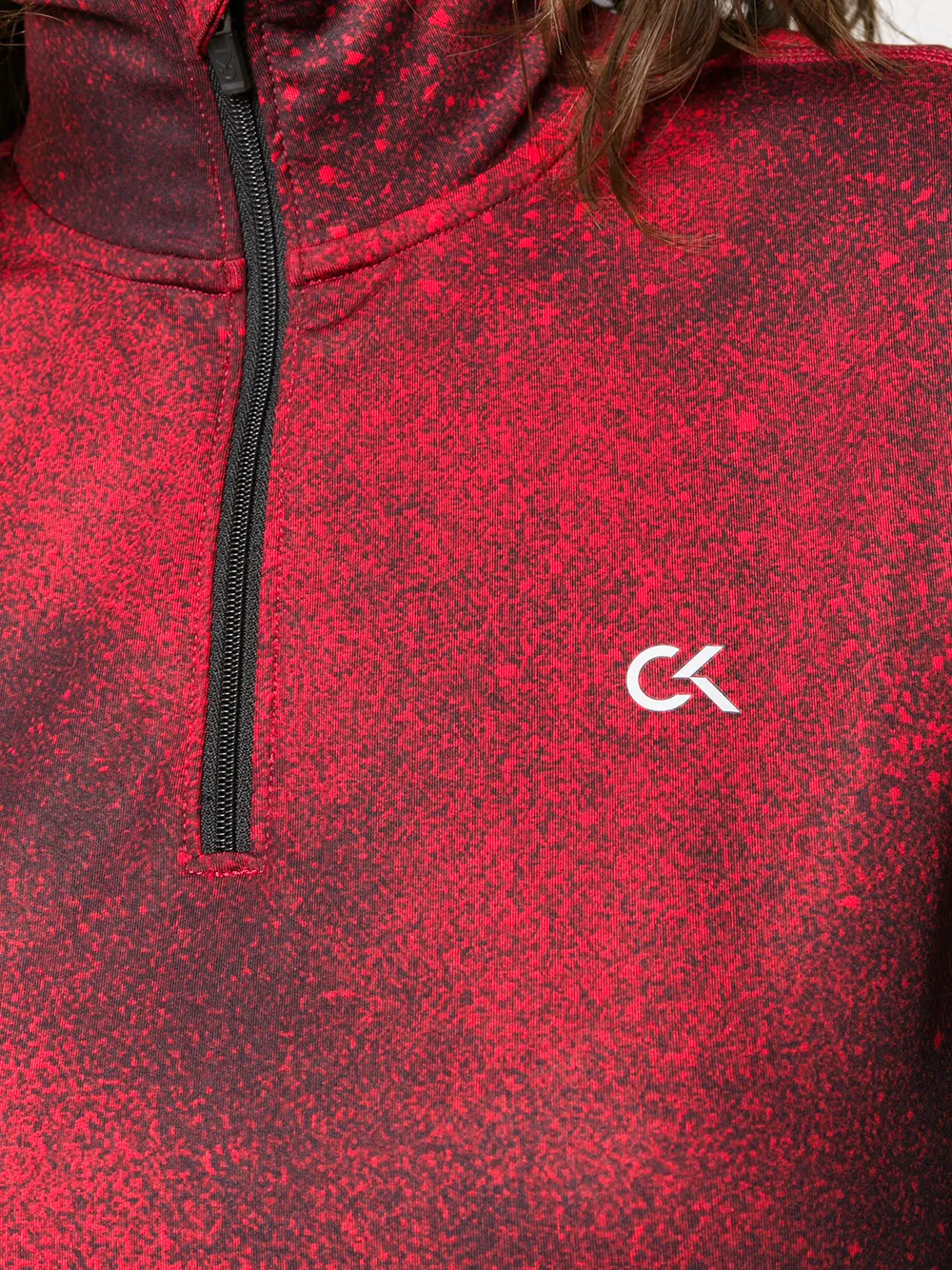 Calvin Klein Sportjack met logoprint Zwart