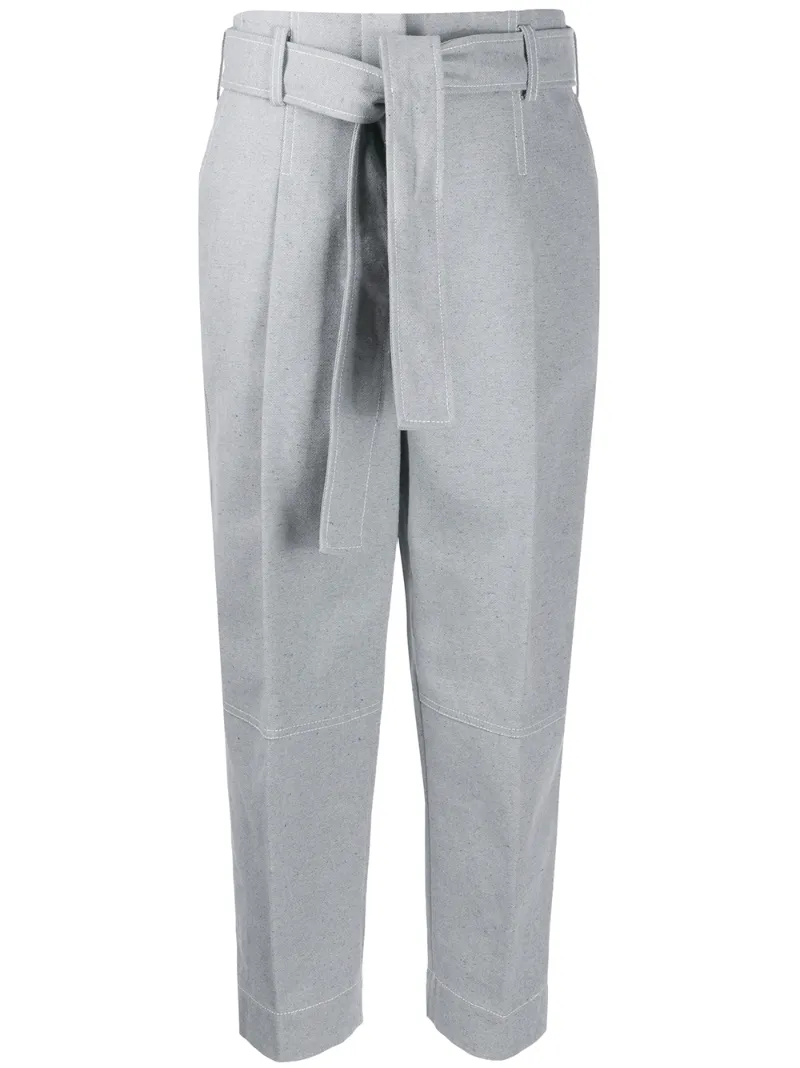 3.1 Phillip Lim High Waist Trousers In Blue