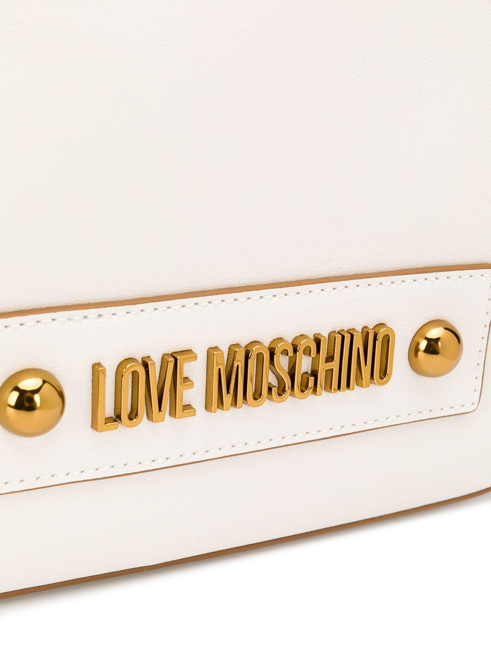 фото Love Moschino сумка-сэтчел со съемным ремнем и логотипом