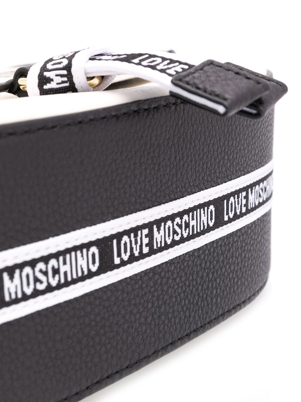 фото Love Moschino сумка-сэтчел в стиле колор-блок с логотипом