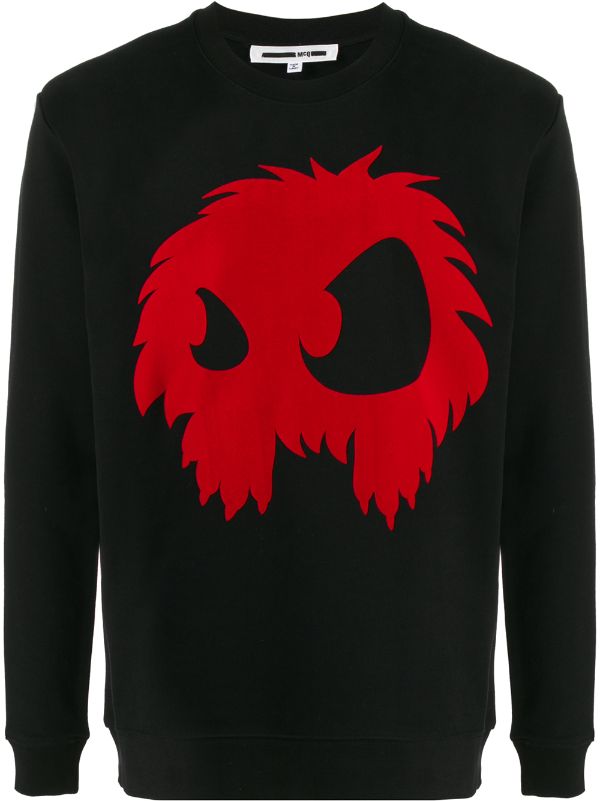 alexander mcqueen black sweatshirt