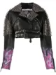 Afbeelding 1 van Philipp Plein Bikerjack met studs