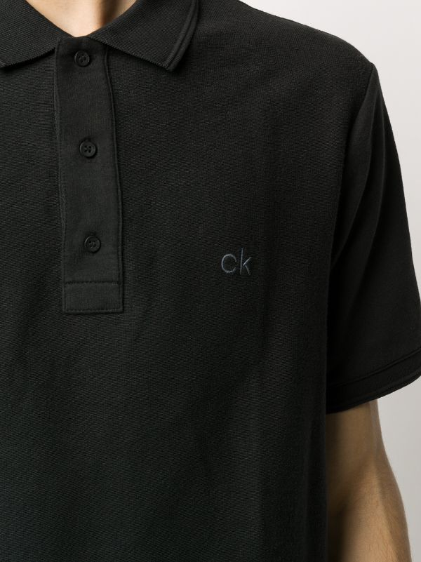 calvin klein women's polo shirt