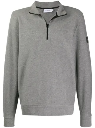 calvin klein half zip hoodie