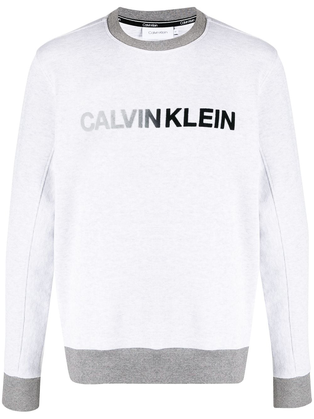 фото Calvin klein свитер с фактурным логотипом