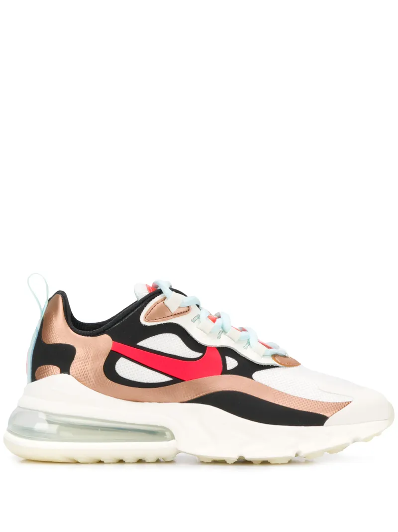 air max 270 react neoprene and faux leather sneakers