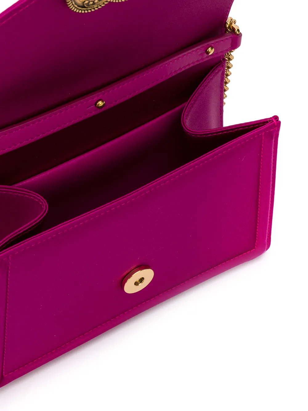 фото Dolce & gabbana сумка через плечо с металлическим логотипом