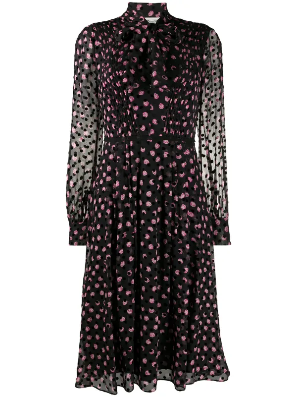 diane von furstenberg polka dot dress