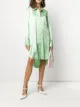 Image 2 of alexanderwang.t Shine Wash and Go satin shirt dress