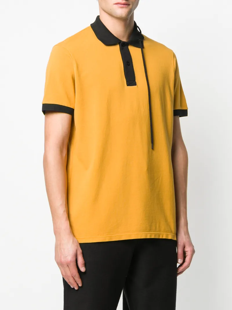 CRAIG GREEN DRAWSTRING DETAIL POLO SHIRT