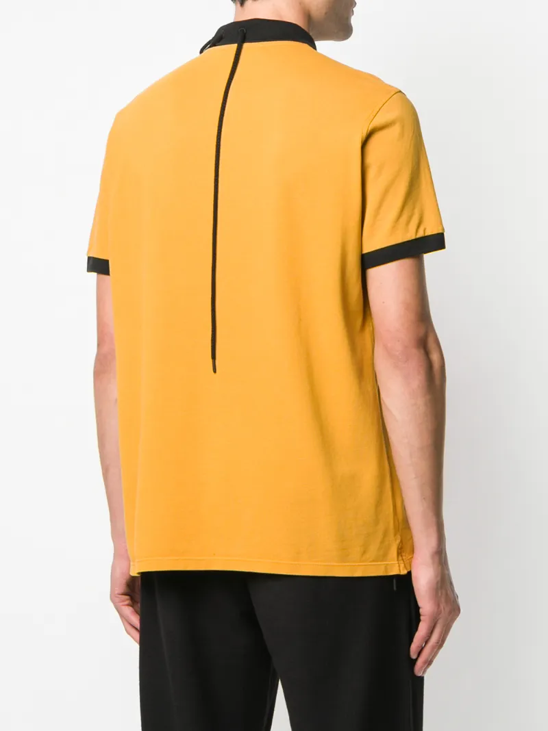 CRAIG GREEN DRAWSTRING DETAIL POLO SHIRT