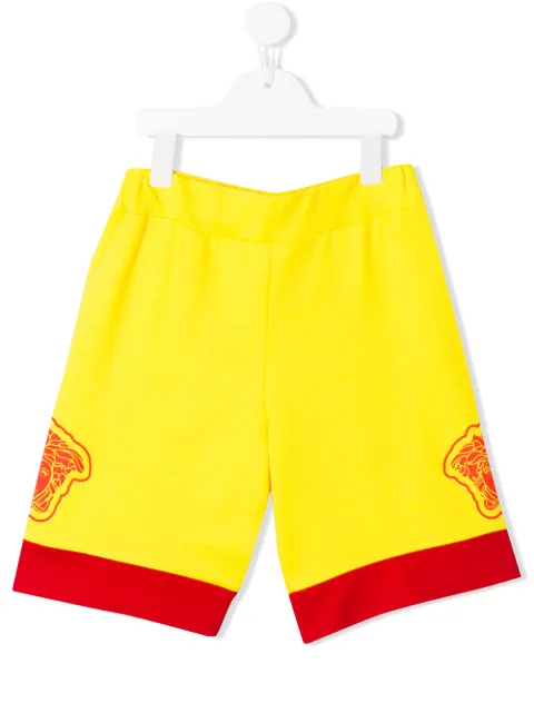 Versace Kids shorts deportivos con motivo de Medusa